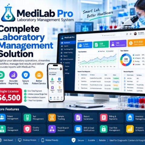 MediLab Pro – Laboratory Management System
