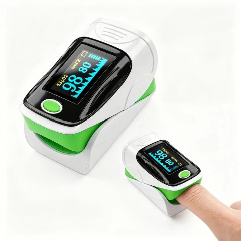 Fingertip Pulse Oximeter (PR, PI & Waveform)
