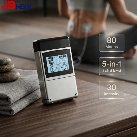 5-in-1 TENS / EMS Unit (4 Channel, 80 Modes)