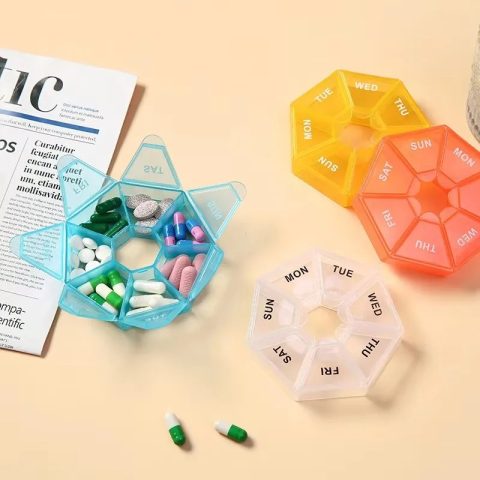 7-Day Weekly Pill Box