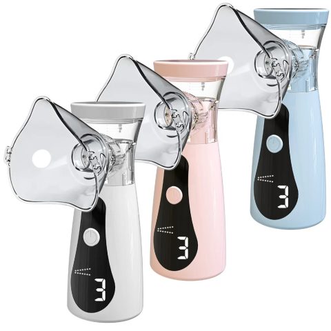 Handheld Mesh Nebulizer with Digital Display