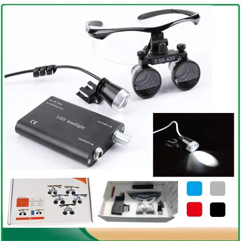 Loupes with 3 W LED Headlight
